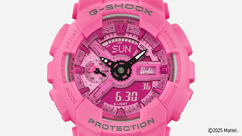 CASIO 卡西歐 卡西歐手錶 g-shock聯名手錶 g-shock手錶 芭比手錶
