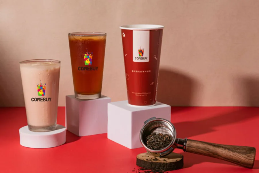 媒體採購 廣編稿 廣告合作 COMEBUY 小葉紅茶 and ST TAIWAN 餃貓吸管套