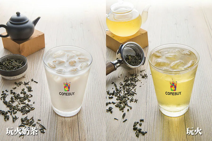 COMEBUY 手搖飲 船井生醫 膳食纖維 腸道健康 玩火系列 買一送二