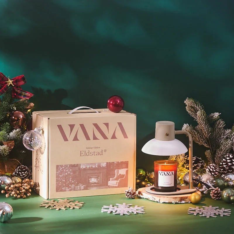 VANA 聖誕禮盒 瑞典純淨香氛 交換禮物 居家香氛 香氛暖燈 北歐簡約 香氛保養