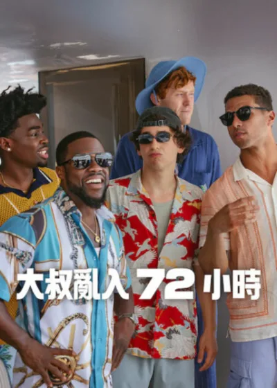 Netflix新片 電影 媒體採購 廣編稿 廣告合作 異業合作 互惠 大叔亂入 72 小時 72 HOURS Kevin Hart  大叔亂入 72 小時 美式喜劇 職涯危機 Marcello Hernández  2026 電影 大叔亂入 72 小時 跨世代衝突 單身派對  Mason Gooding 狂野派對 Z世代 聊天群組 社交演算  大叔亂入 72 小時 72 HOURS 黑色幽默 高階主管  電影 大叔亂入 72 小時 Kam Patterson Ben Marshall