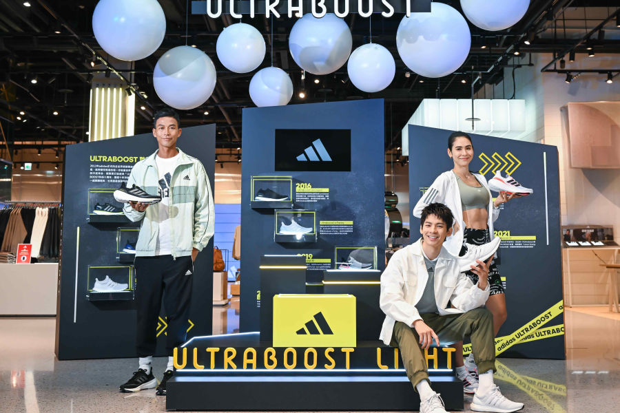 新生代男神林柏宏、亞洲球王盧彥勳、路跑女神雷理莎驚喜現身adidas《Ultraboost致敬經典 十周年特展》， 感受極致經典傳奇！