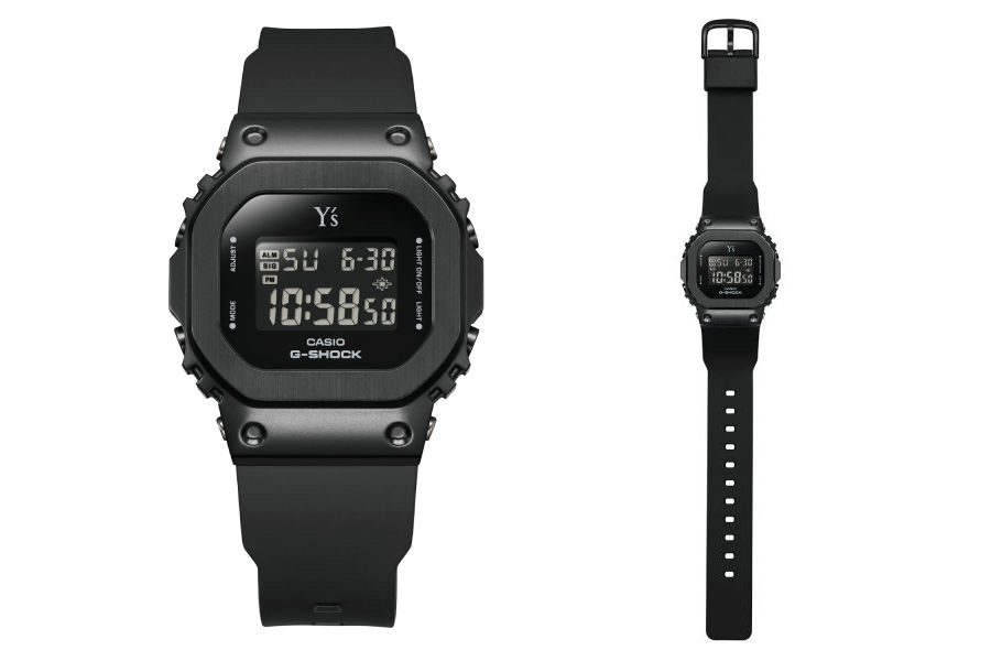 攜手Y's合作打造全新聯名錶款GM-S5600YS-1，建議售價為NT$9,500