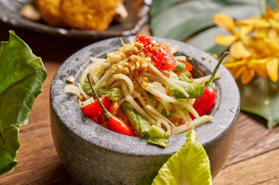 經典泰式料理青木瓜沙拉