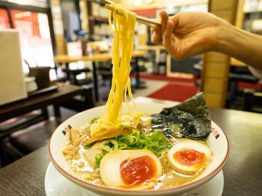 使用「京都一乘寺拉麵套票」便可以從指定合作拉麵店中，挑選一家享用拉麵