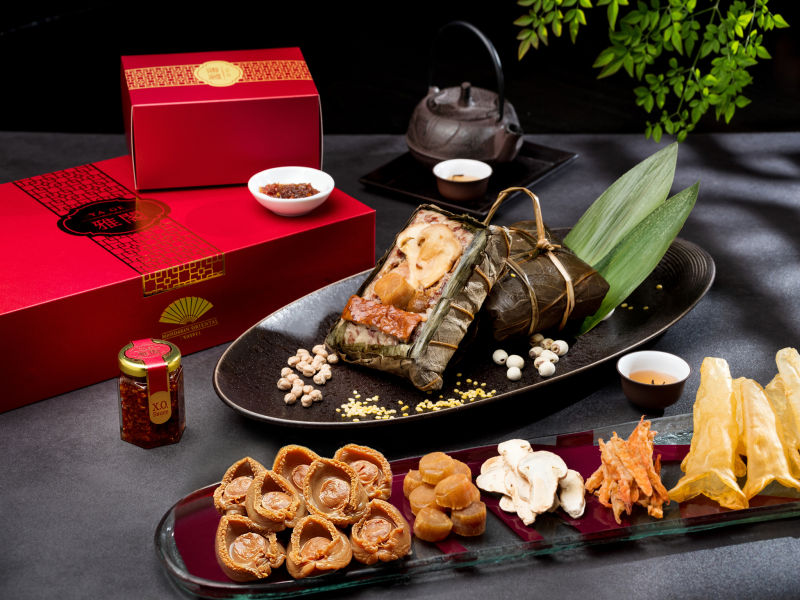 經典「雅閣限量裹蒸粽禮盒」，由米其林一星中餐廳「雅閣」廚藝團隊精心製作，強調選材奢華、用料豐美、口味精緻