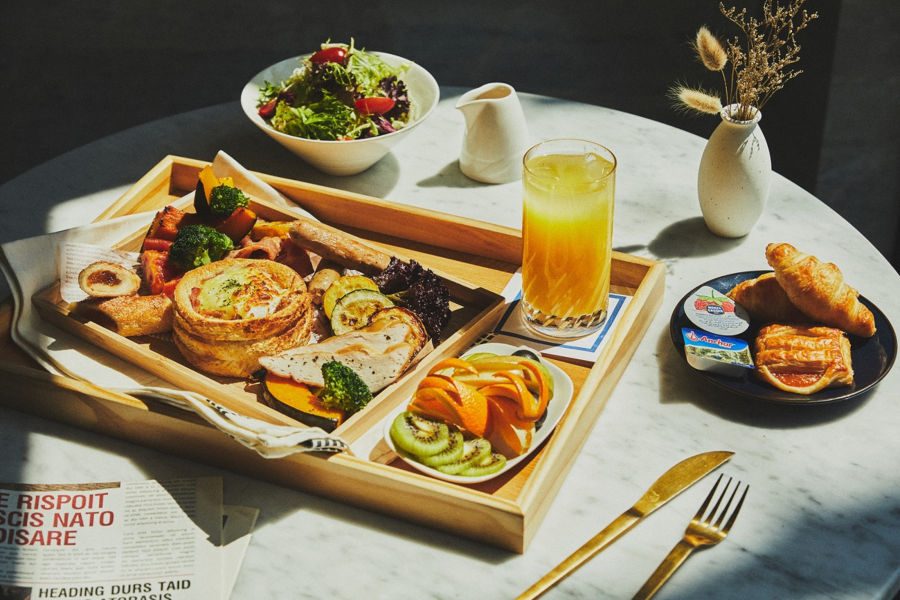 客房早午餐（圖：逸廊早餐）