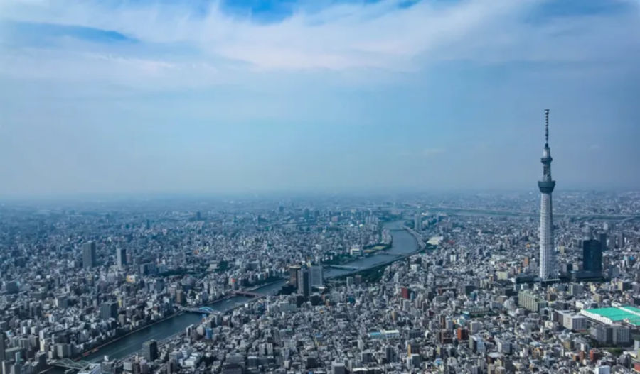 到日本東京乘上私人直升機，以更獨特的方式欣賞東京的城市面貌