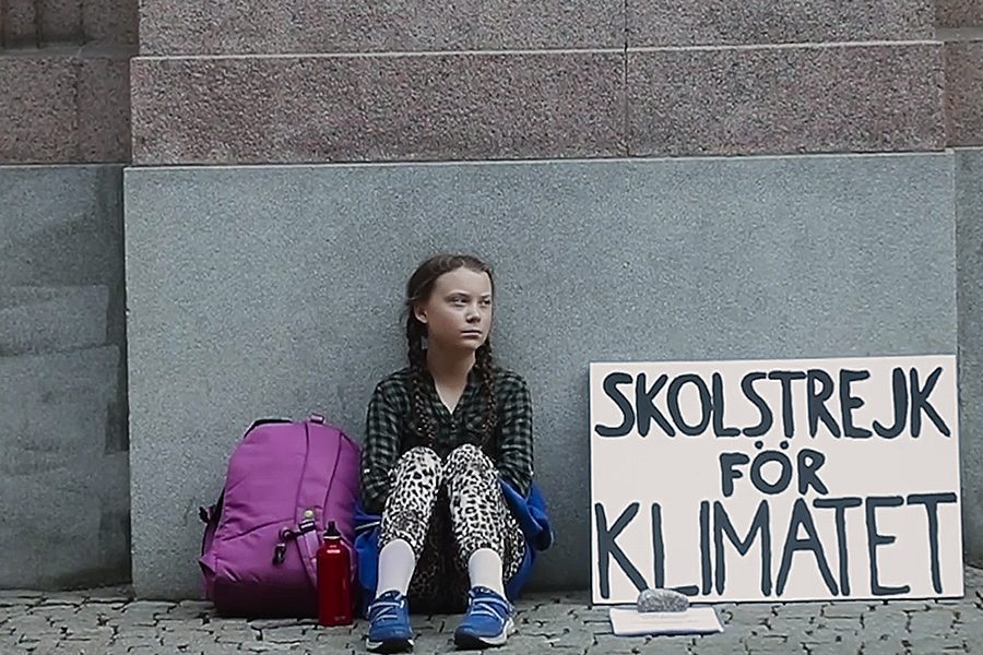 ▲ 瑞典環保少女格蕾塔童貝里 (Greta Thunberg) ( 圖 Netflix )