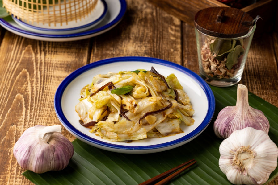 蝦醬高麗菜($198)