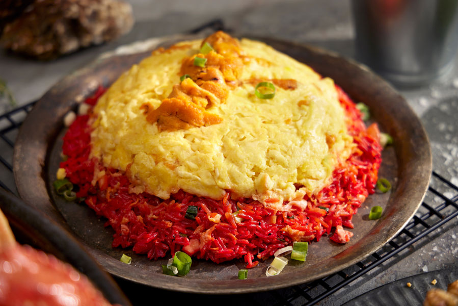 海膽仙人掌海鮮炒飯