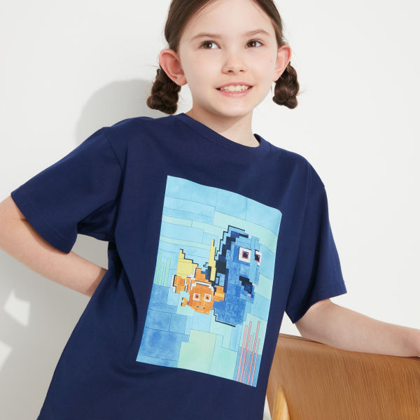 ▲ 童裝Pixar Art 皮克斯 UT印花T恤(短袖)  NT$390（圖：UNIQLO）