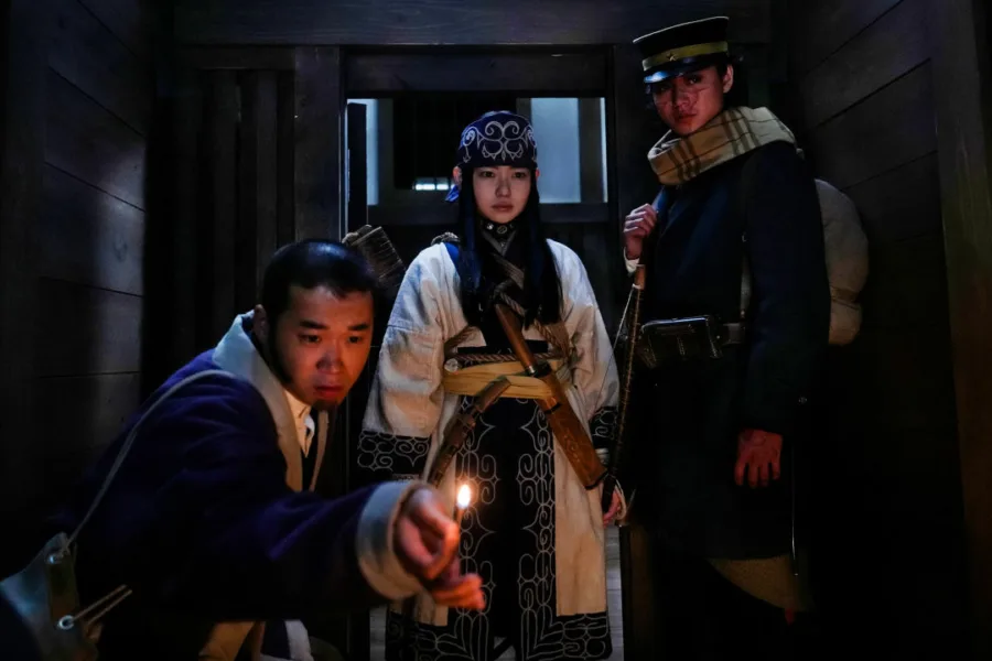 Netflix新片 電影 媒體採購 廣編稿 廣告合作 異業合作 互惠 黃金神威：網走監獄襲擊篇 山崎賢人  山田杏奈  黃金神威真人版  網走監獄激戰  動作冒險救 真榮田鄉敦、矢本悠馬、工藤阿須加、大谷亮平、中川大志、北村一輝