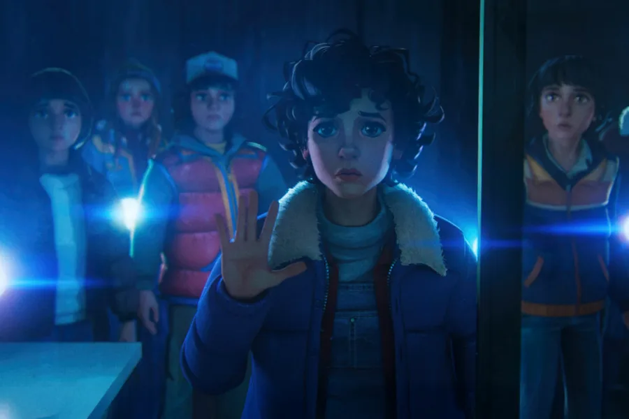 Netflix 新片 媒體採購 廣編稿 廣告合作 異業合作 互惠 怪奇物語1985故事集 Stranger Things: Tales From '85  達菲兄弟 Duffer Brothers  艾瑞克羅布斯 Eric Robles   薛恩李維 Shawn Levy 21 Laps  霍金斯鎮 超自然謎團  2026 動畫影集 