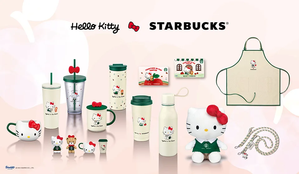 星巴克三麗鷗 星巴克starbucks Hello kitty三麗鷗 星巴克聯名杯三麗鷗 星巴克 星巴克杯緣子