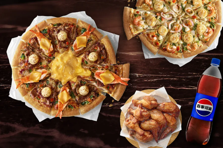 媒體採購 廣編稿 廣告合作 異業合作 互惠 必勝客 鑽松露火山餐 聖誕跨年大套餐 連續21天 天天抽 東京雙人機票