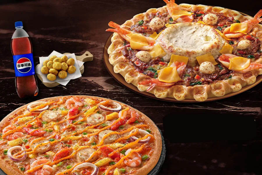 媒體採購 廣編稿 廣告合作 異業合作 互惠 必勝客 鑽松露火山餐 聖誕跨年大套餐 連續21天 天天抽 東京雙人機票