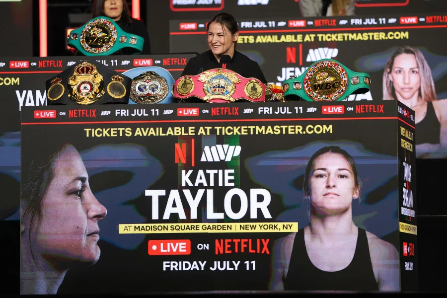 拳戰擂台：凱蒂泰勒 vs 阿曼達塞拉諾 3  Netflix 新片 媒體採購 拳戰擂台 凱蒂泰勒 阿曼達塞拉諾 女性拳擊 Netflix直播 麥迪遜廣場花園