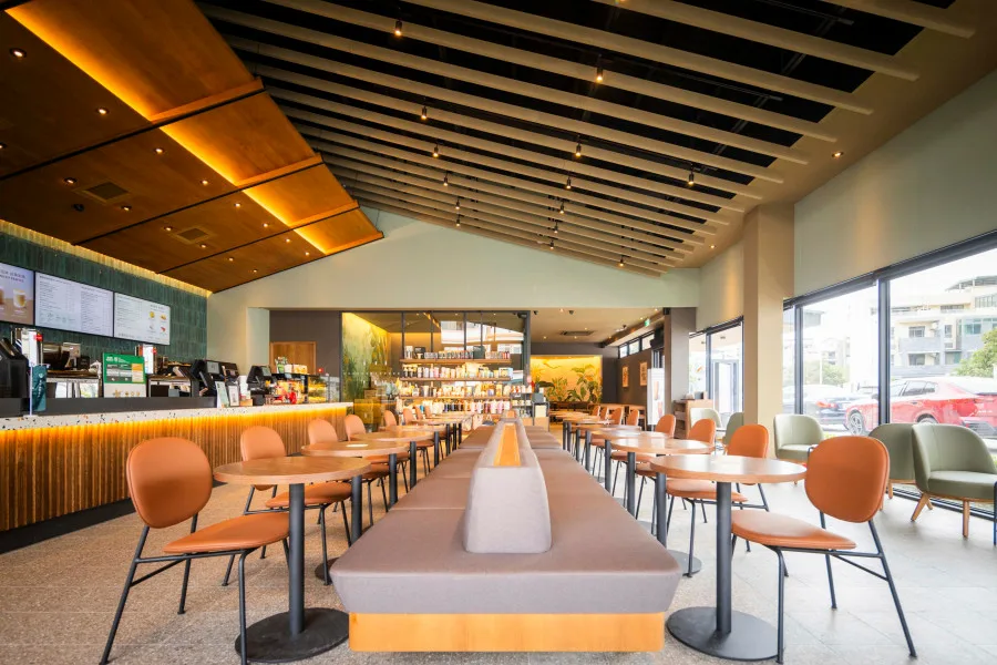 星巴克竹南大埔門市 竹南星巴克 Drive-Thru門市 農舍概念店 竹南咖啡廳推薦 苗栗景點咖啡 慢活咖啡