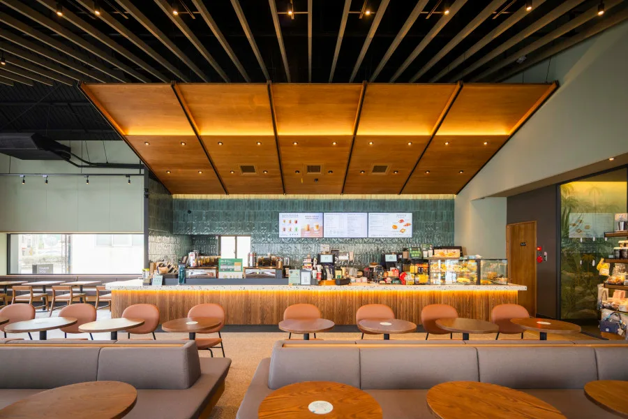 星巴克竹南大埔門市 竹南星巴克 Drive-Thru門市 農舍概念店 竹南咖啡廳推薦 苗栗景點咖啡 慢活咖啡