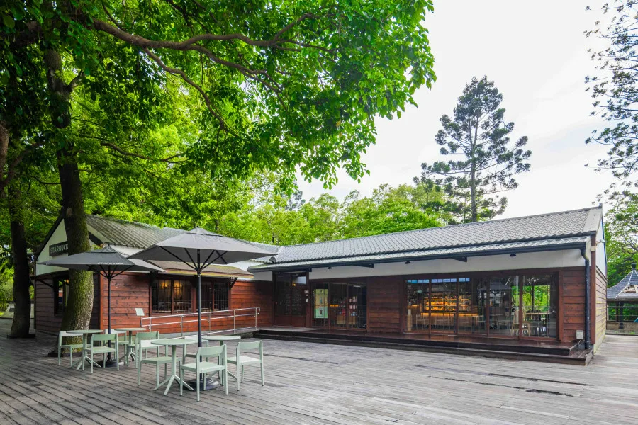 媒體採購 星巴克 首間日式和風咖啡廳 大溪公園門市 大溪人文氣息