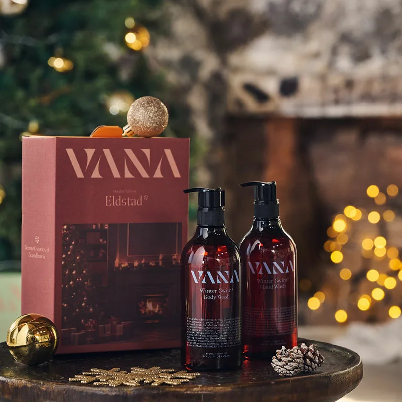 VANA 聖誕禮盒 瑞典純淨香氛 交換禮物 居家香氛 香氛暖燈 北歐簡約 香氛保養