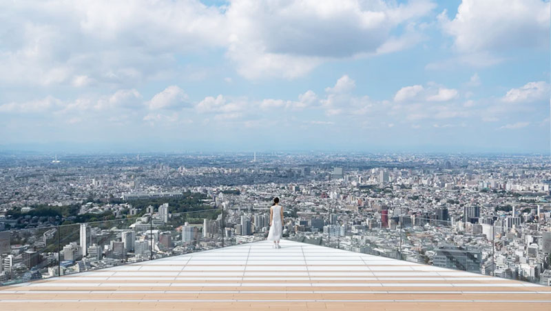 登上澀谷天空360度眺望令人窒息的東京美景