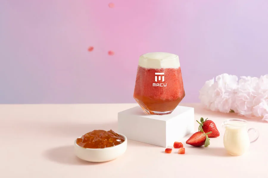 媒體採購 廣編稿 廣告合作 異業合作 互惠 草莓控集合 麻古茶坊 浪漫草莓季開跑 酪梨草莓 新品甜蜜 戀愛氛圍滿分