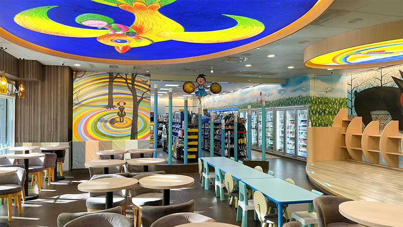 幾米主題超商、萊爾富 幾米４號店門市、萊爾富幾米44號店、萊爾富幾米主題店、萊爾富特色店 