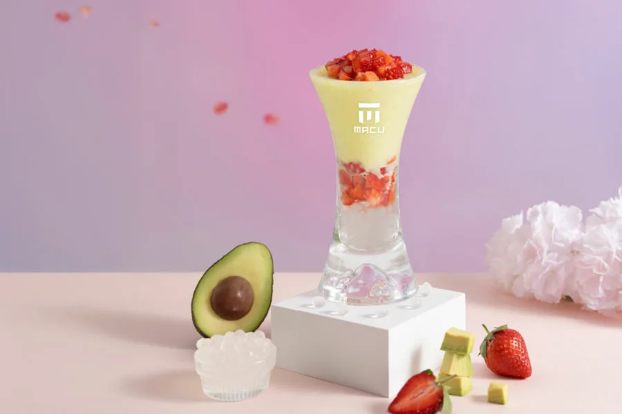 媒體採購 廣編稿 廣告合作 異業合作 互惠 草莓控集合 麻古茶坊 浪漫草莓季開跑 酪梨草莓 新品甜蜜 戀愛氛圍滿分